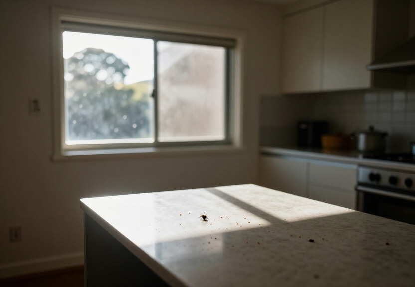 Rodent droppings and nesting material in Engadine roof space